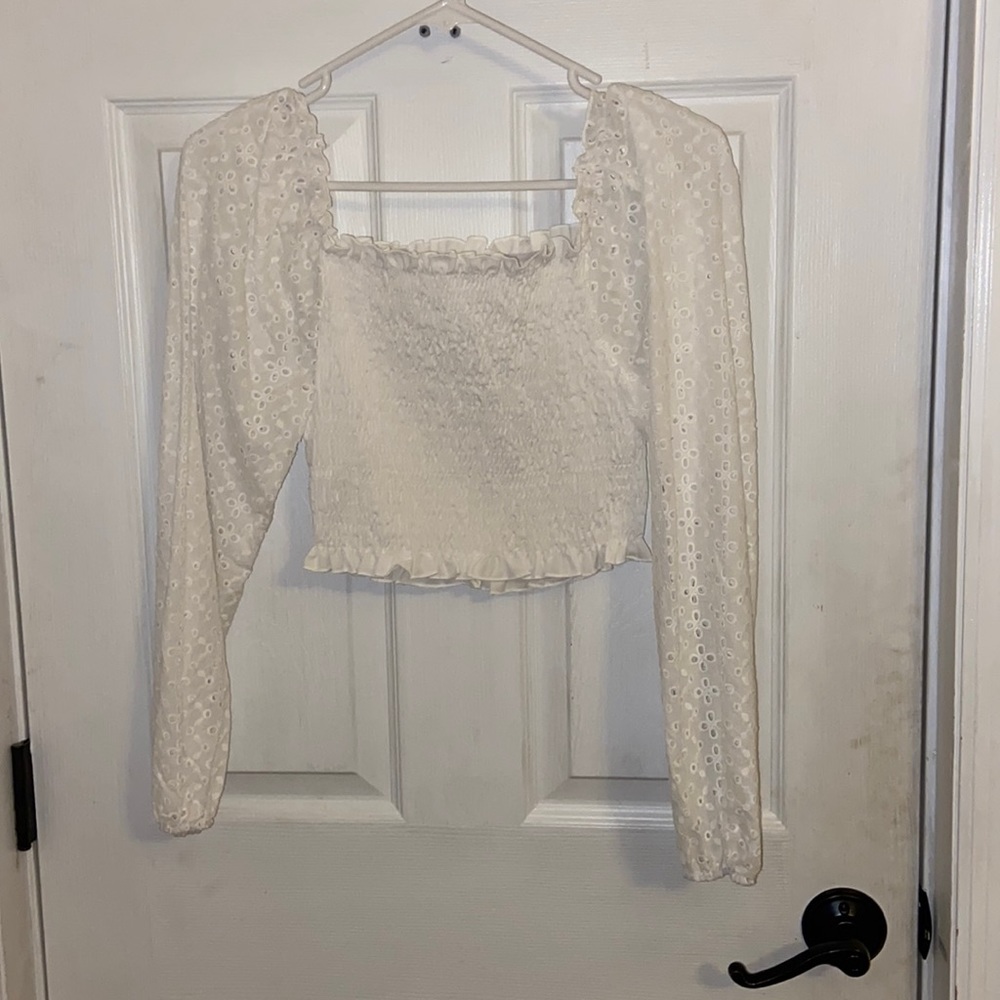 SHEIN white top